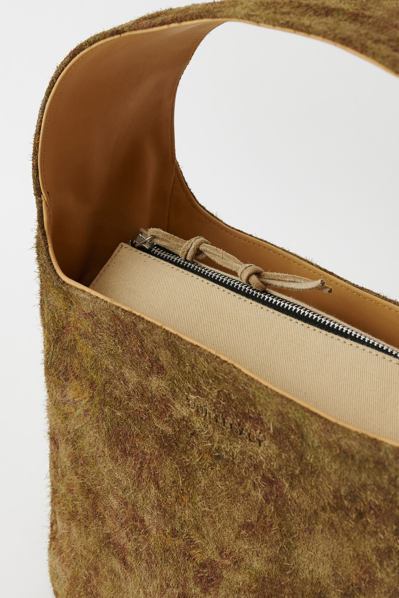 Brick Bag Petal Dance Rough Suede 3