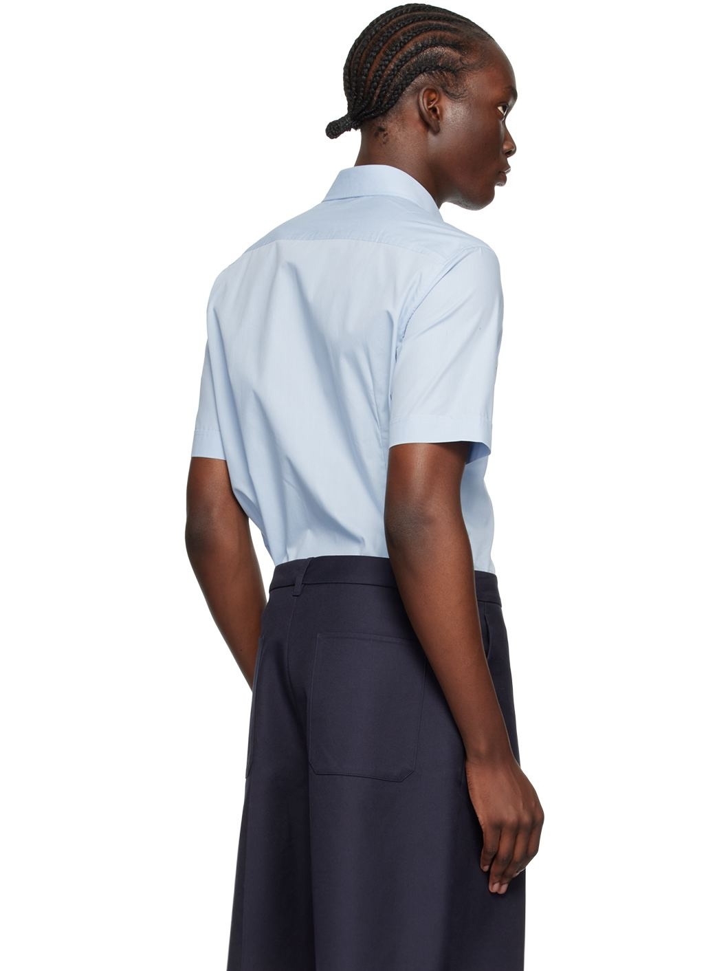 Blue Classic Shirt - 3