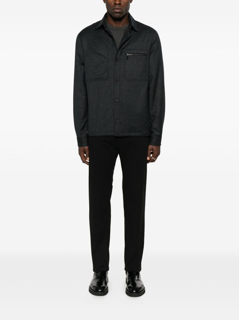 ZEGNA buttoned pocket shirt outlook