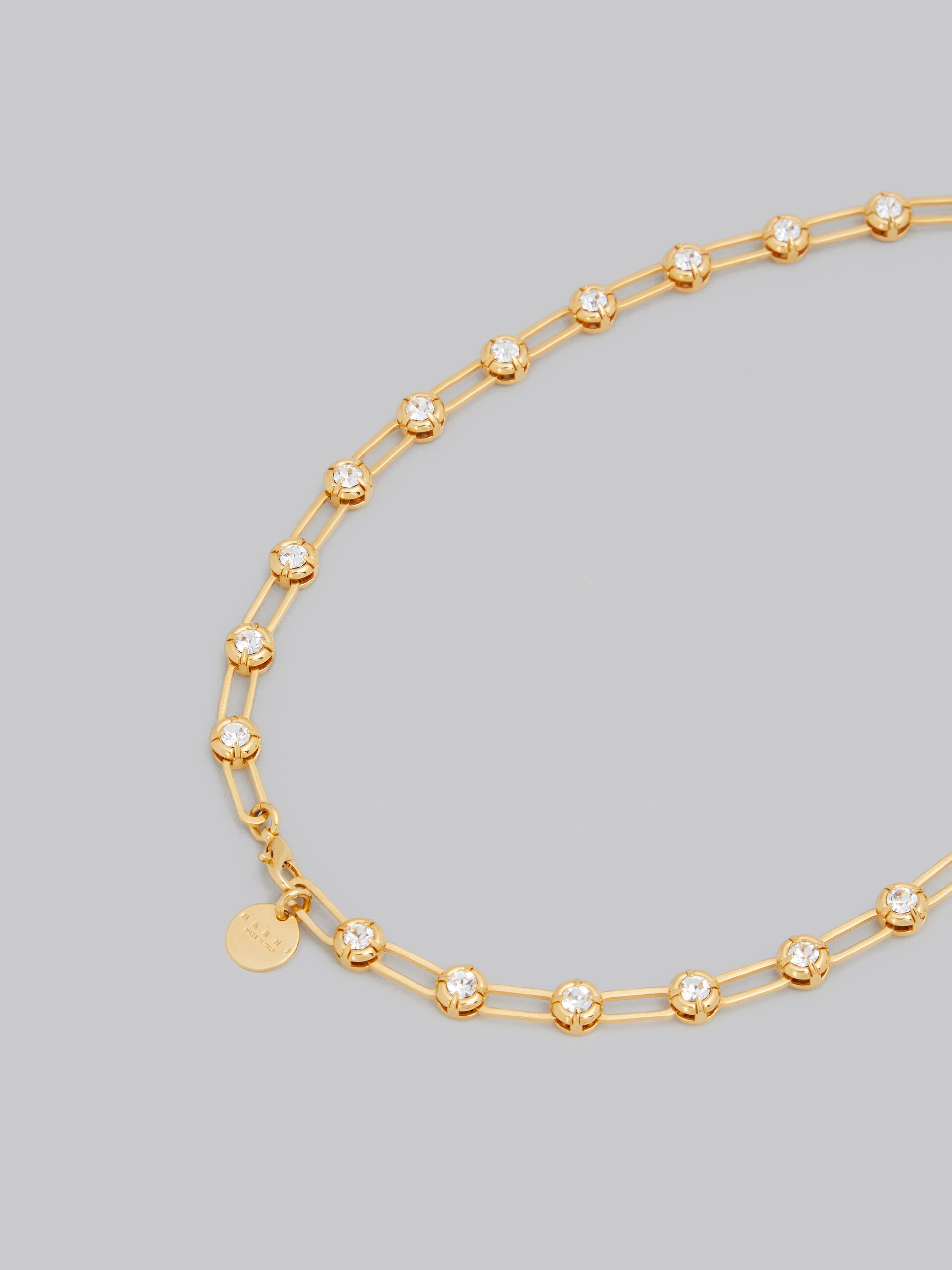 CHAIN NECKLACE WITH MUSHROOM CHARM - 4