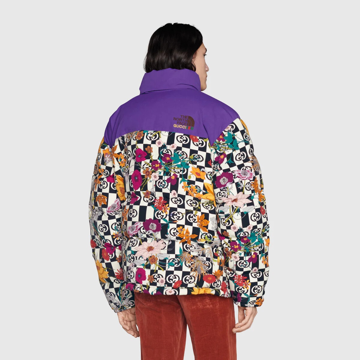 The North Face x Gucci floral down jacket - 4