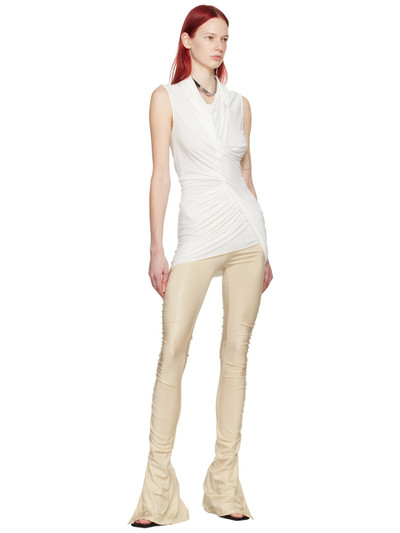 Rick Owens Lilies Off-White Magnetic Tank Top outlook