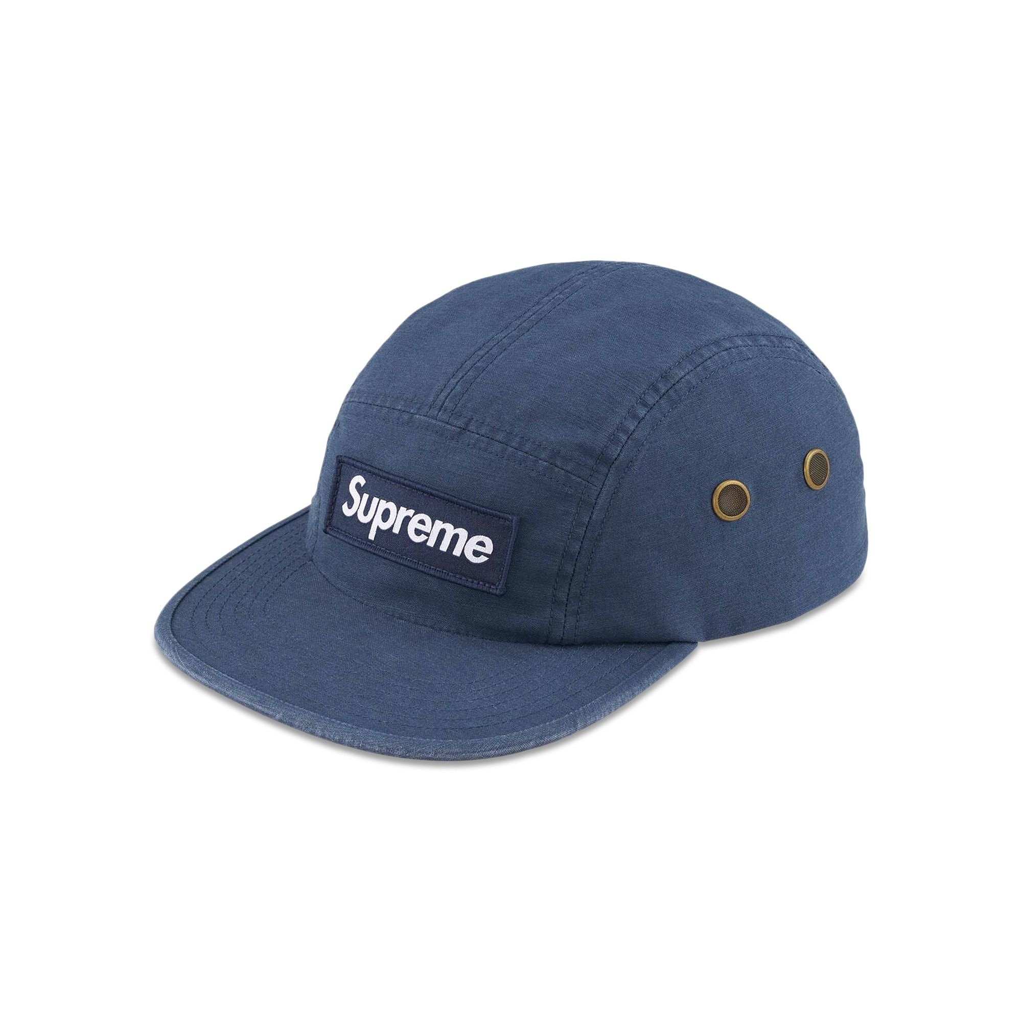 Supreme Cap ③ Navy Supreme New Era Mesh Box Logo Cap Navy Men's - SS18 - US