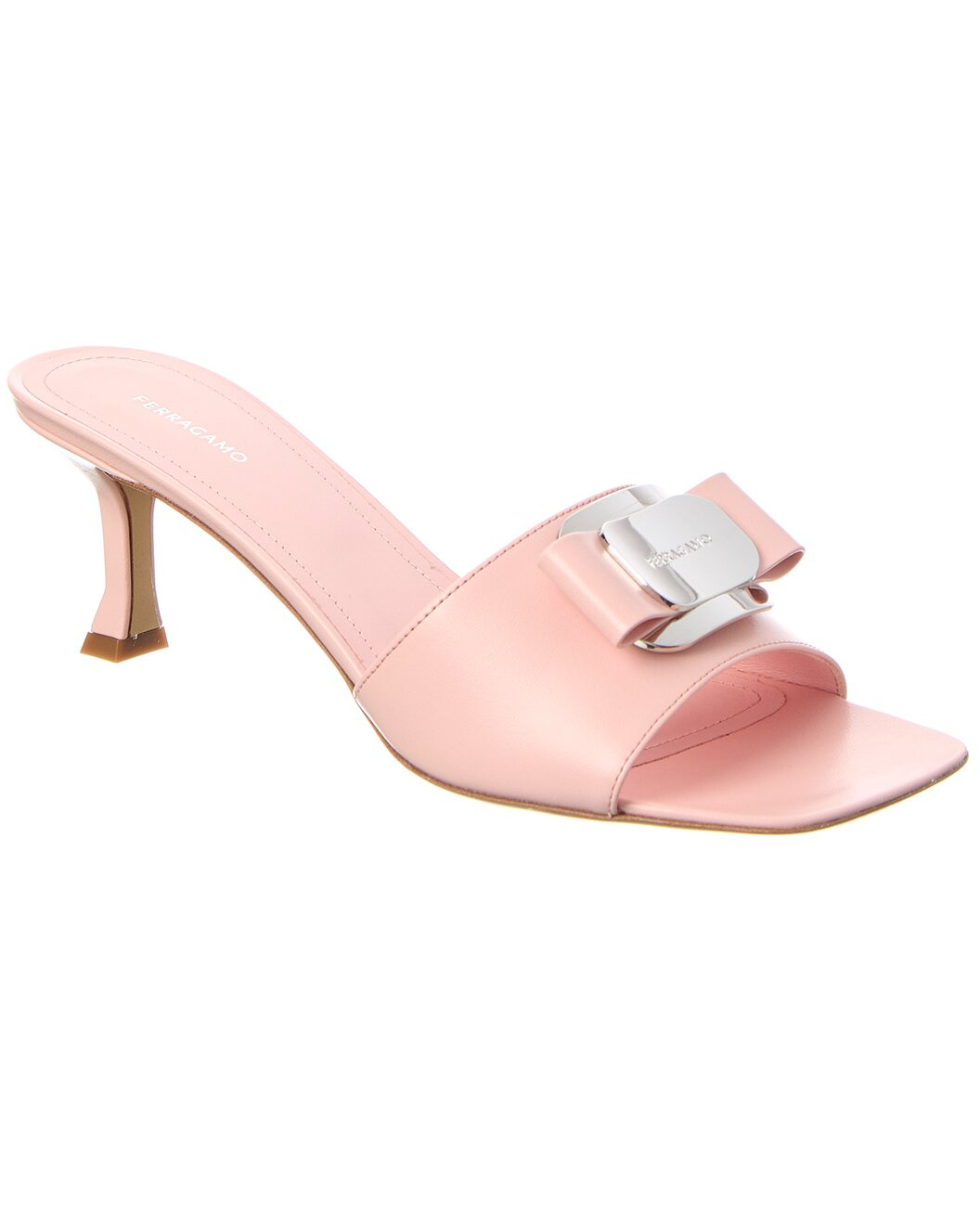 Ferragamo Zelie Leather Sandal - 1