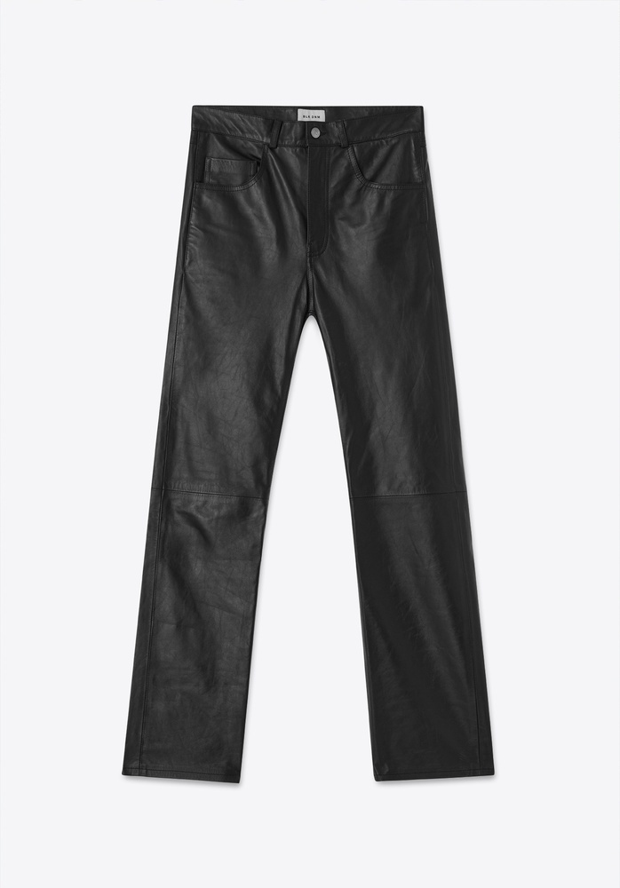LEATHER PANT 55 BLACK - 2