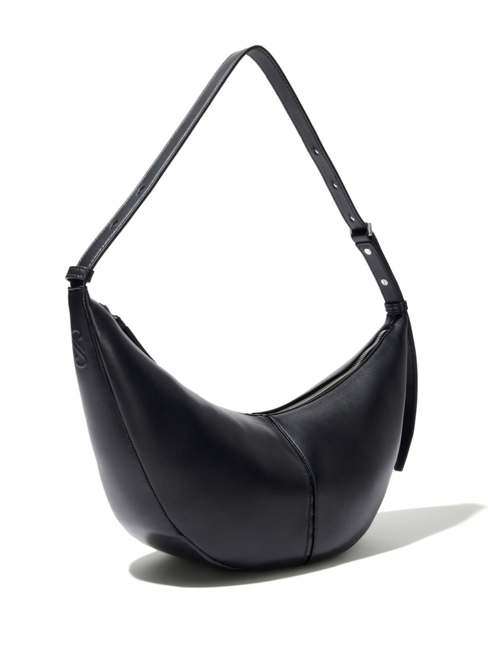 Slide leather shoulder bag - 3