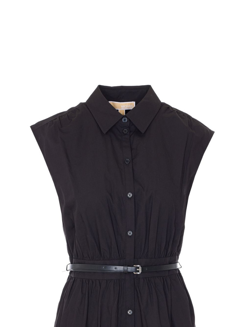 shirt-collar midi dress 4