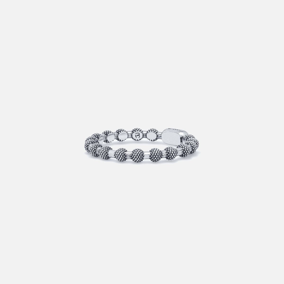 RS-BAL3-GB GOOD ART HLYWD Ball Chain 3 Ring Goosebumps - Sterling Silver - 4