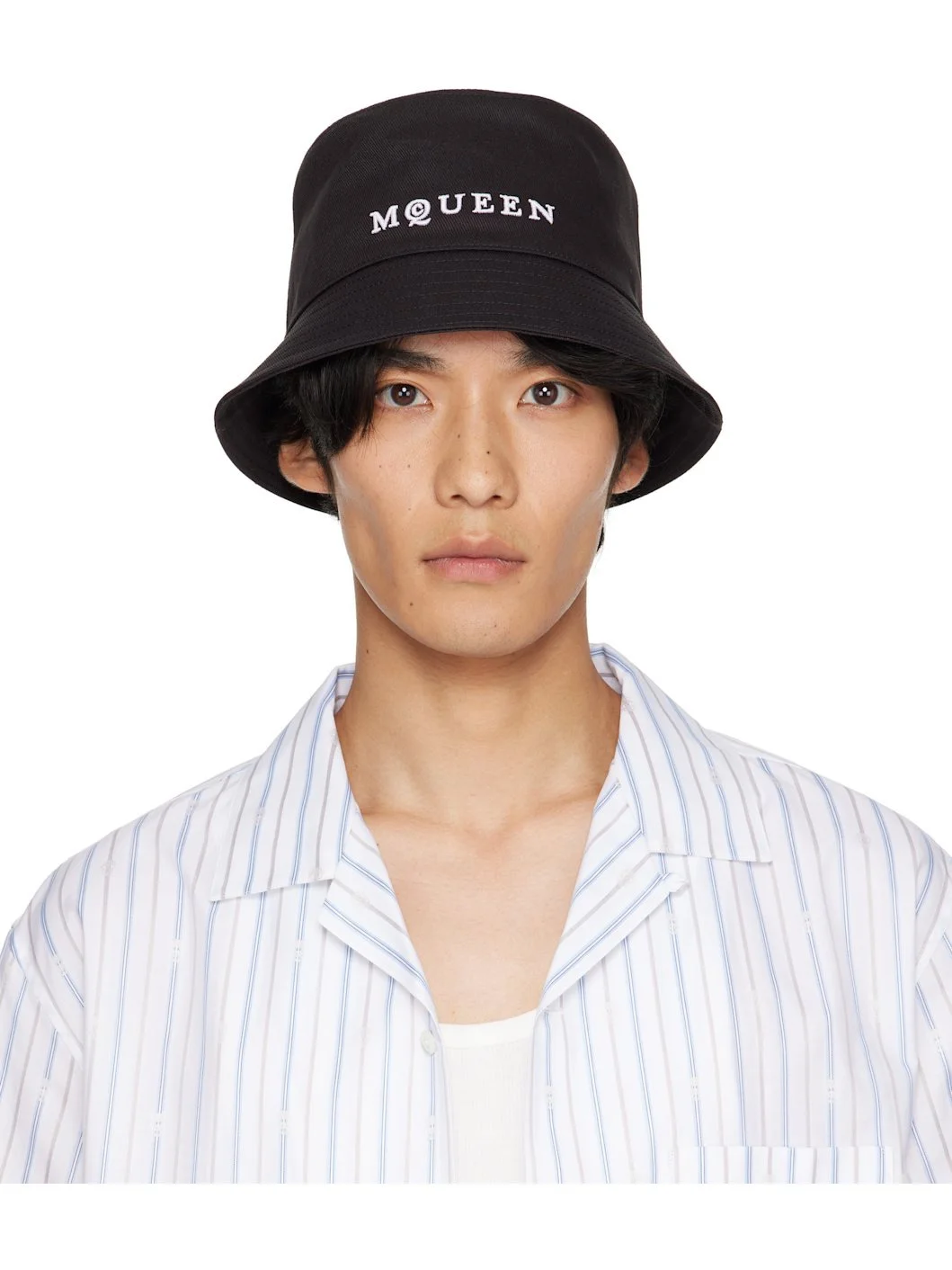 Black Logo Bucket Hat - 1