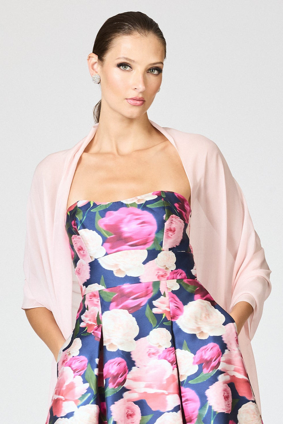 EMBELLISHED EMMY SCARF - PETAL - 2