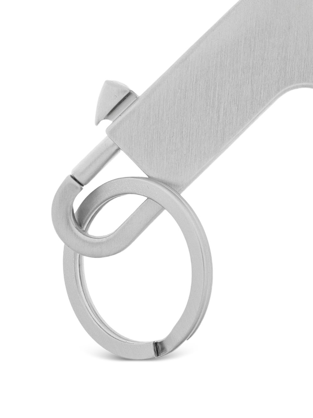 brushed keyring - 2