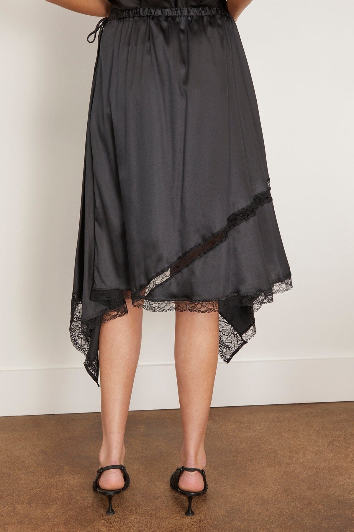 Dries Van Noten Shake Skirt in Black | hampdenclothing