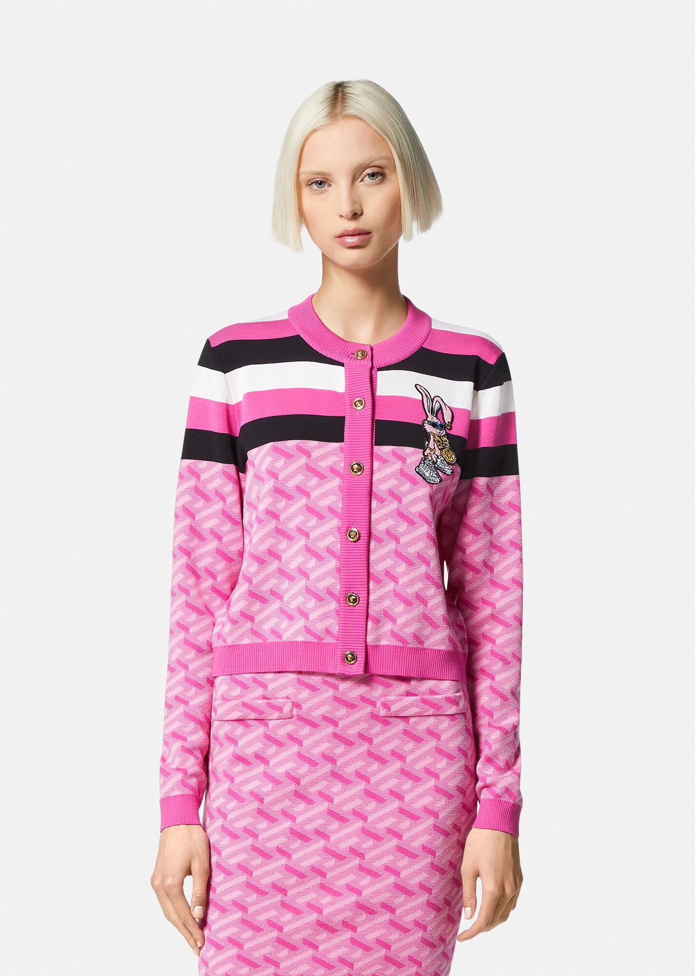 Spring Festival Rabbit Cardigan - 3