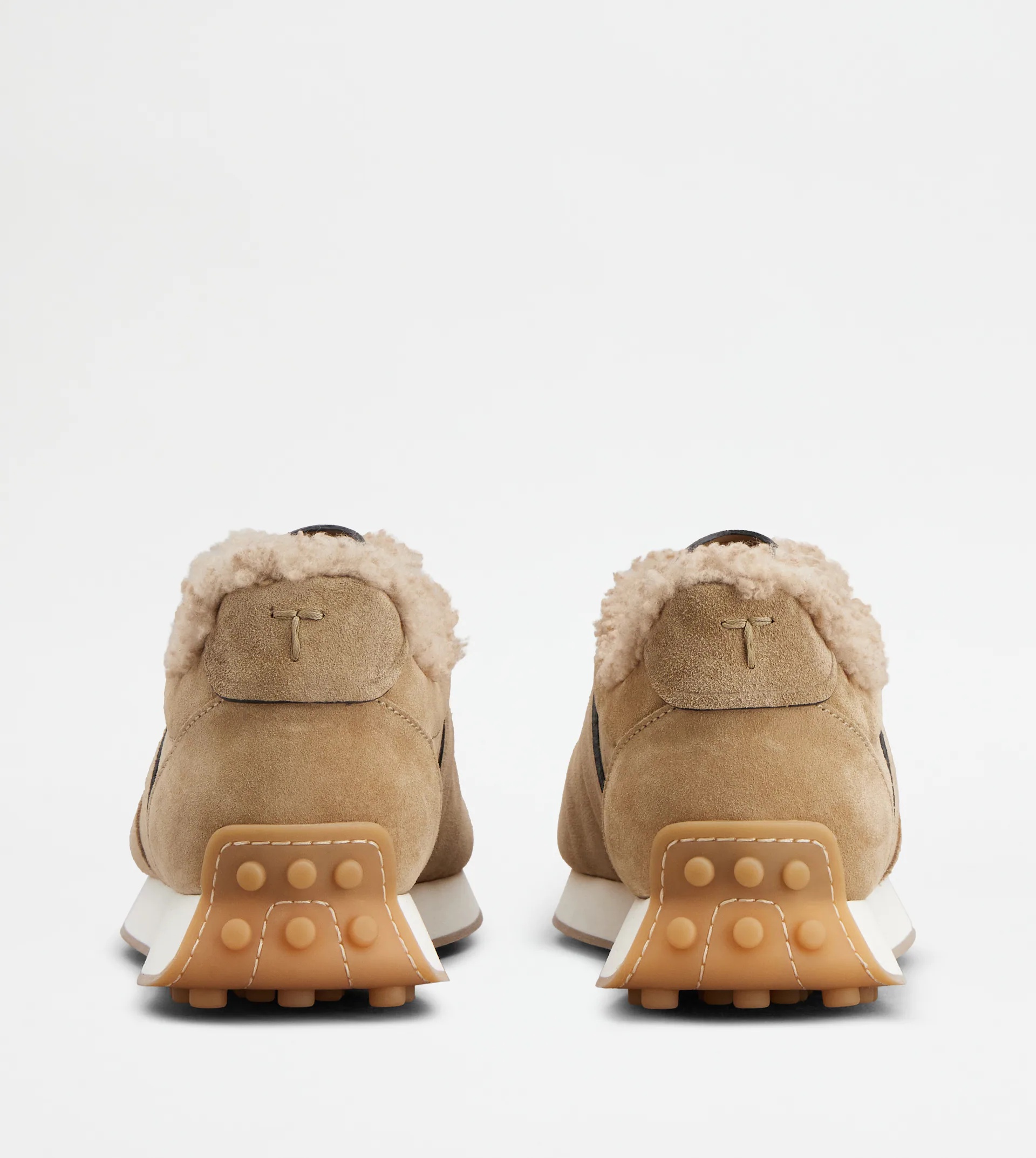T VINTAGE SNEAKERS IN SUEDE - BEIGE - 3