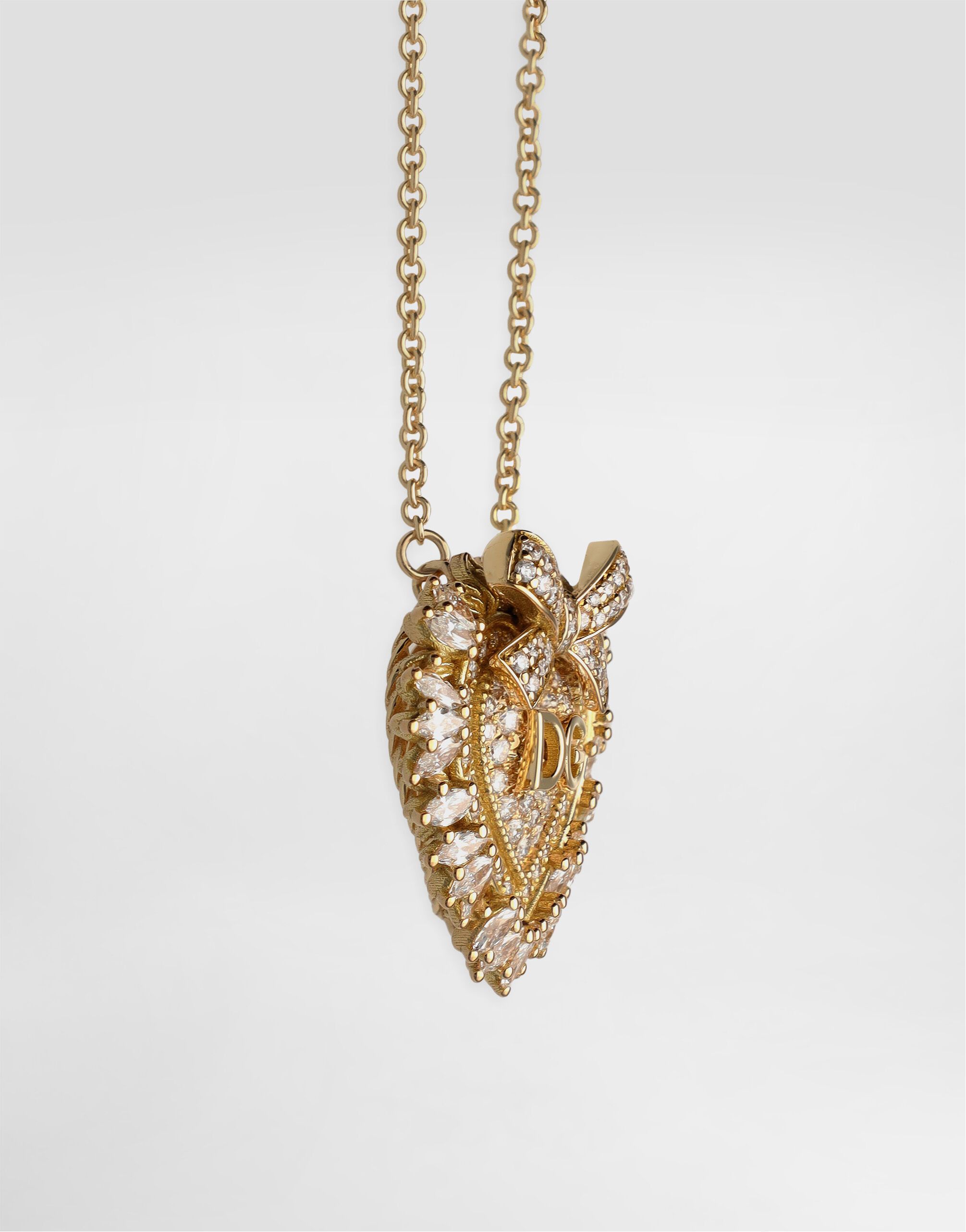 Devotion Necklace 18 carat yellow gold and diamonds - 3