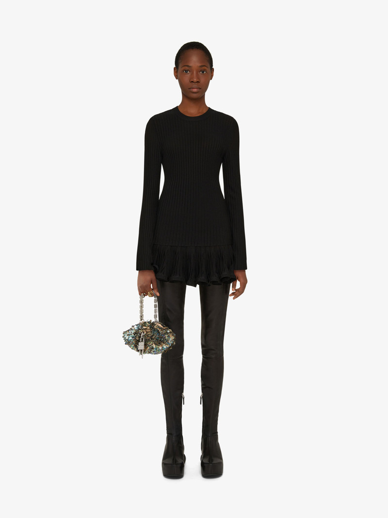 Givenchy SWEATER IN RIBBED VISCOSE KNIT outlook