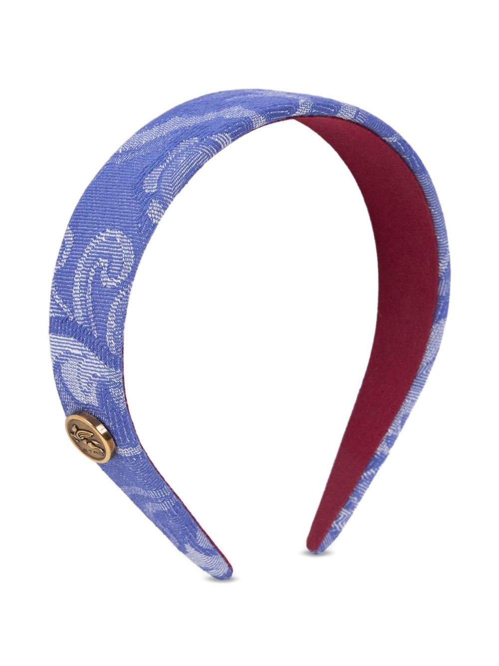 jacquard denim headband - 1
