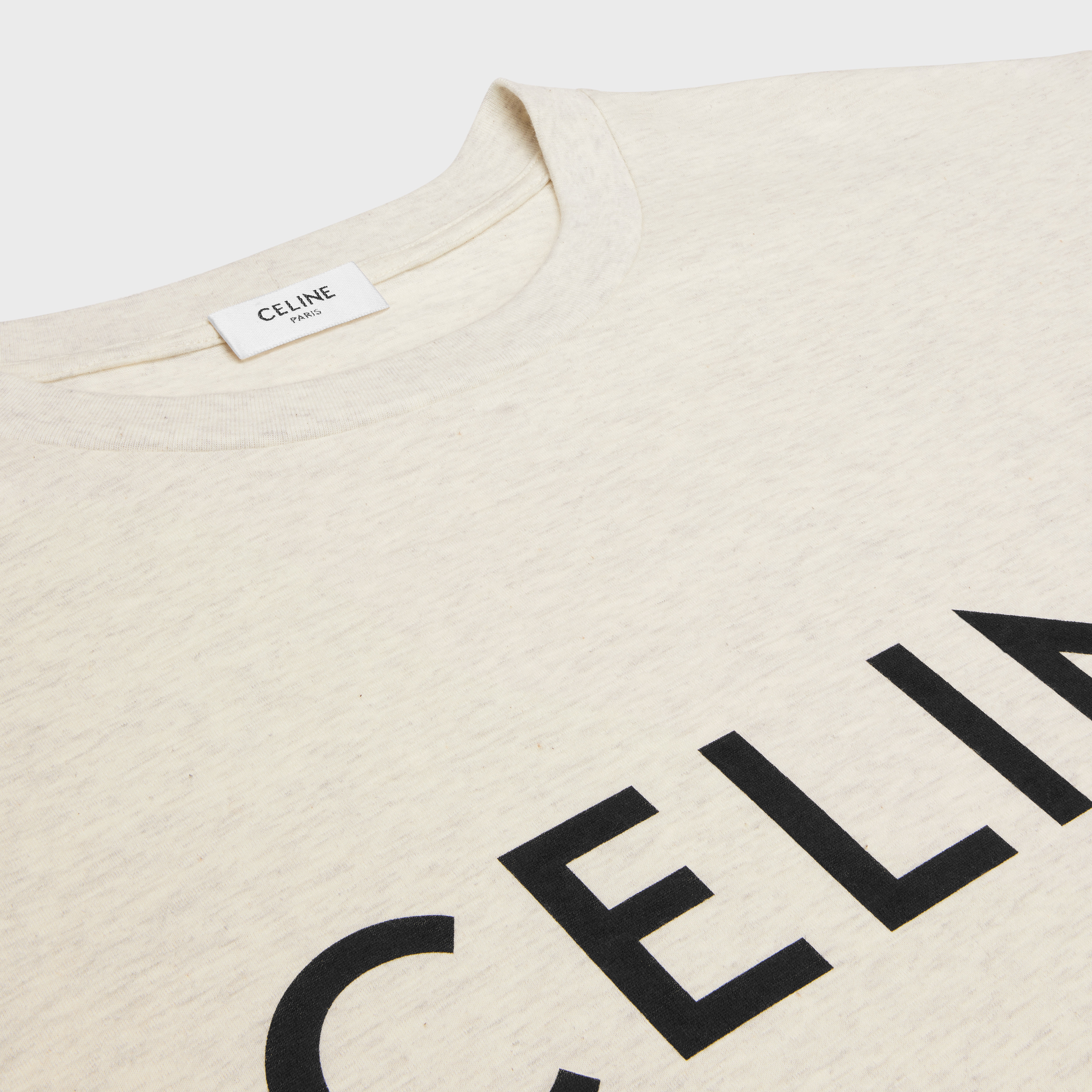 celine loose T-shirt in cotton jersey - 3