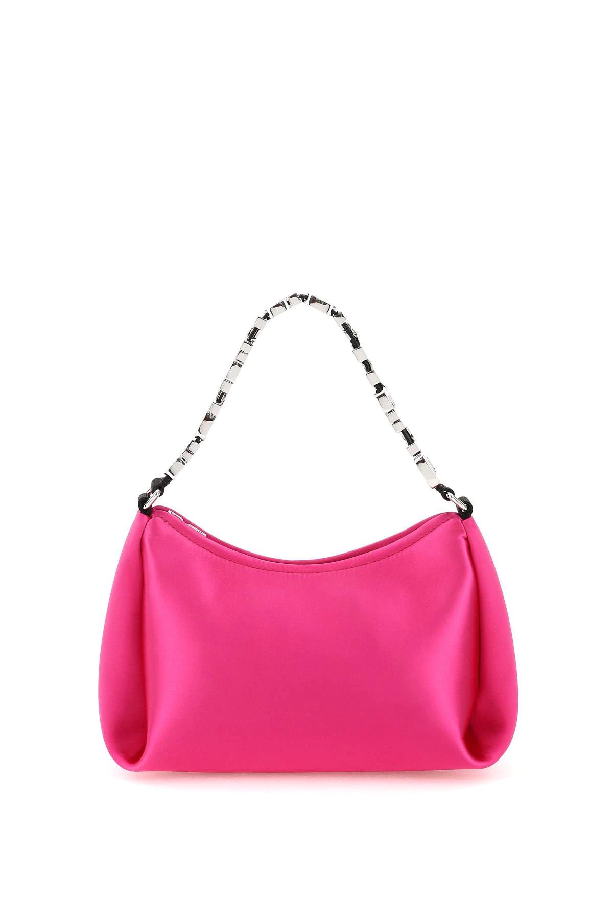 SATIN MEDIUM MARQUESS HOBO BAG - 1