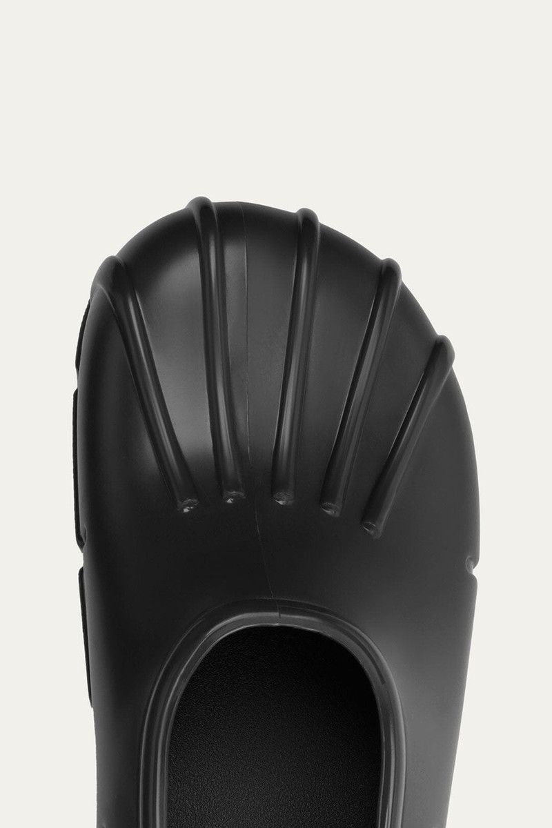 Black Monstera Rain Shoe 5