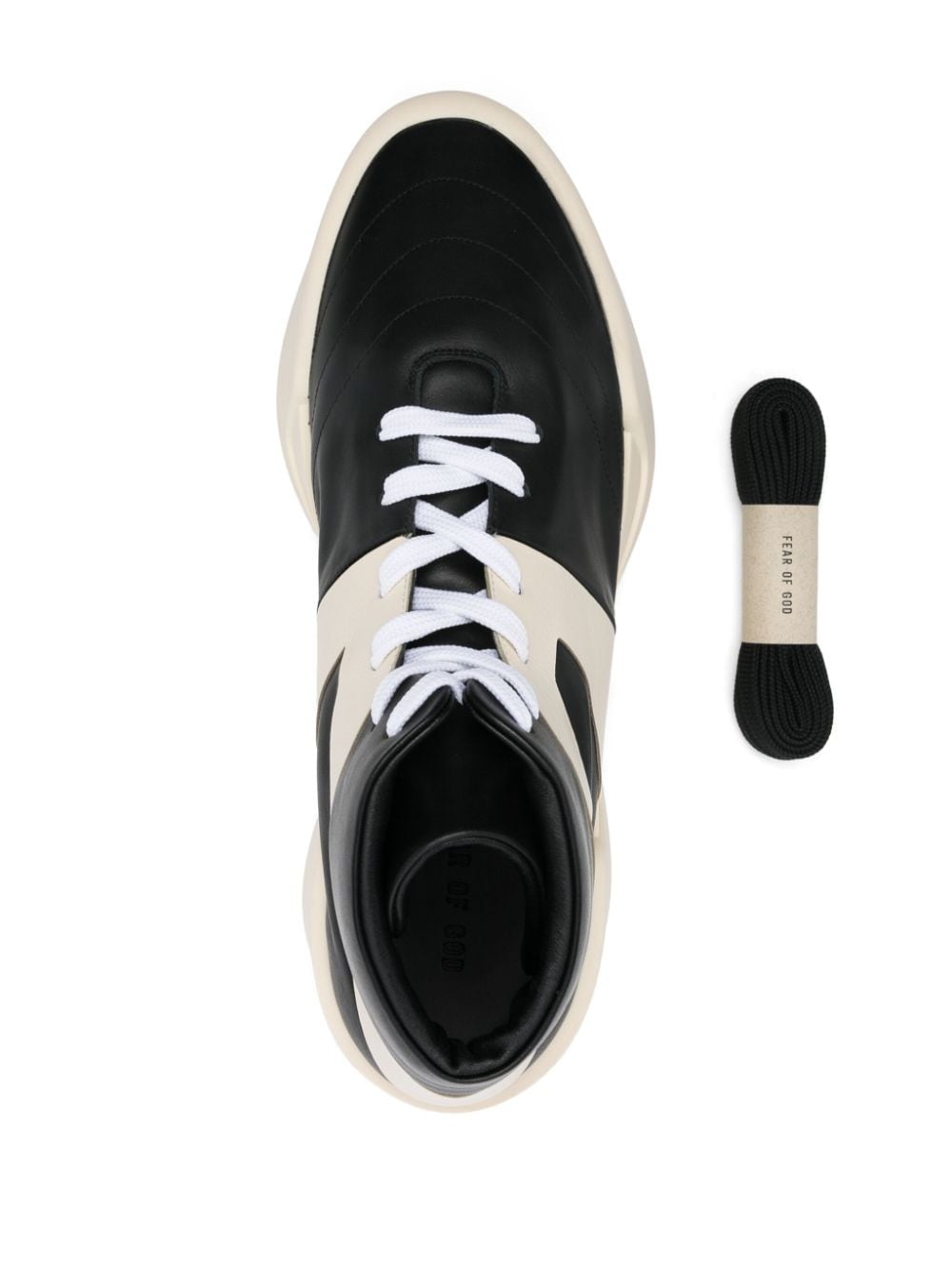 leather sneakers - 4