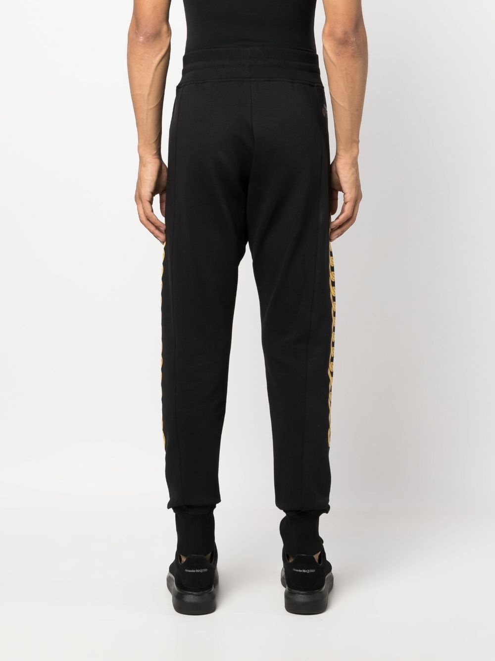 chain-print track pants - 4