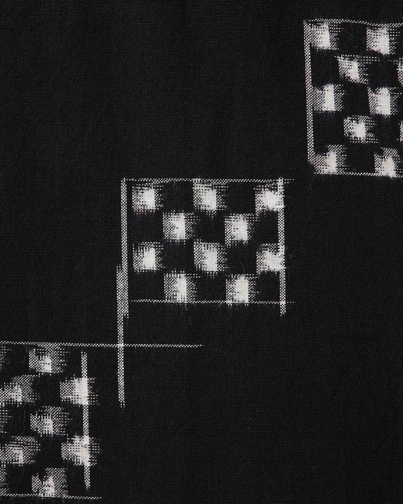 JULIE O.C. SHIRT S/S KASURI W BLACK - 3