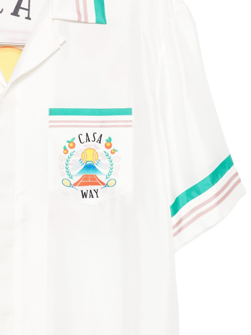 Casa Way stripe-detail shirt - 3
