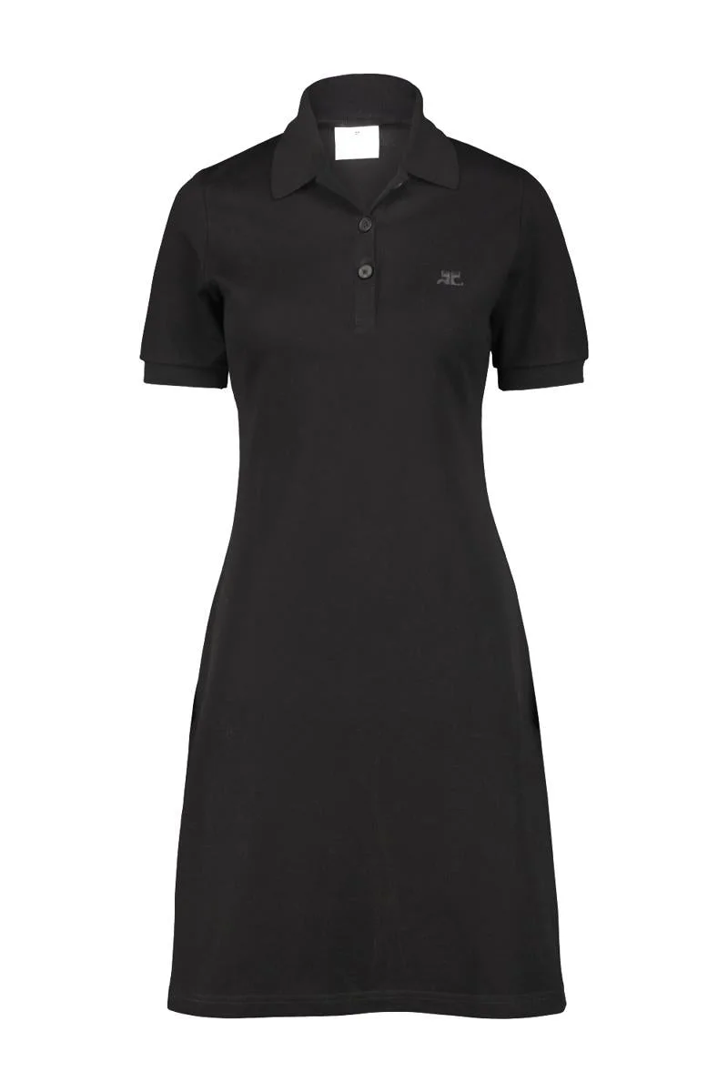 Courrèges Courrège Polo Pique Mini Dress Clothing - 1