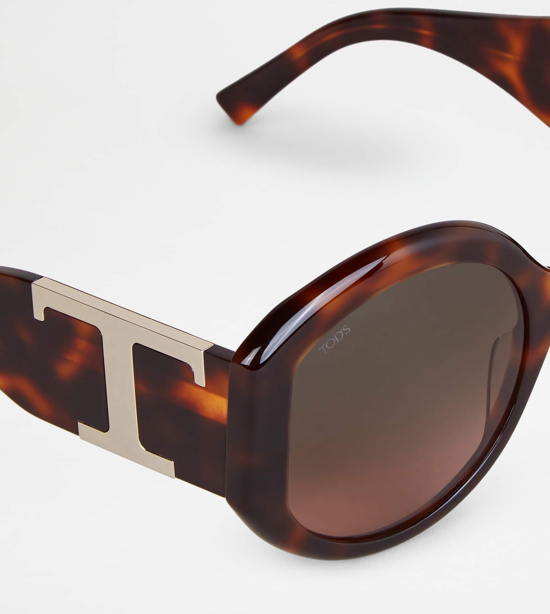 ROUND SUNGLASSES - BROWN - 4
