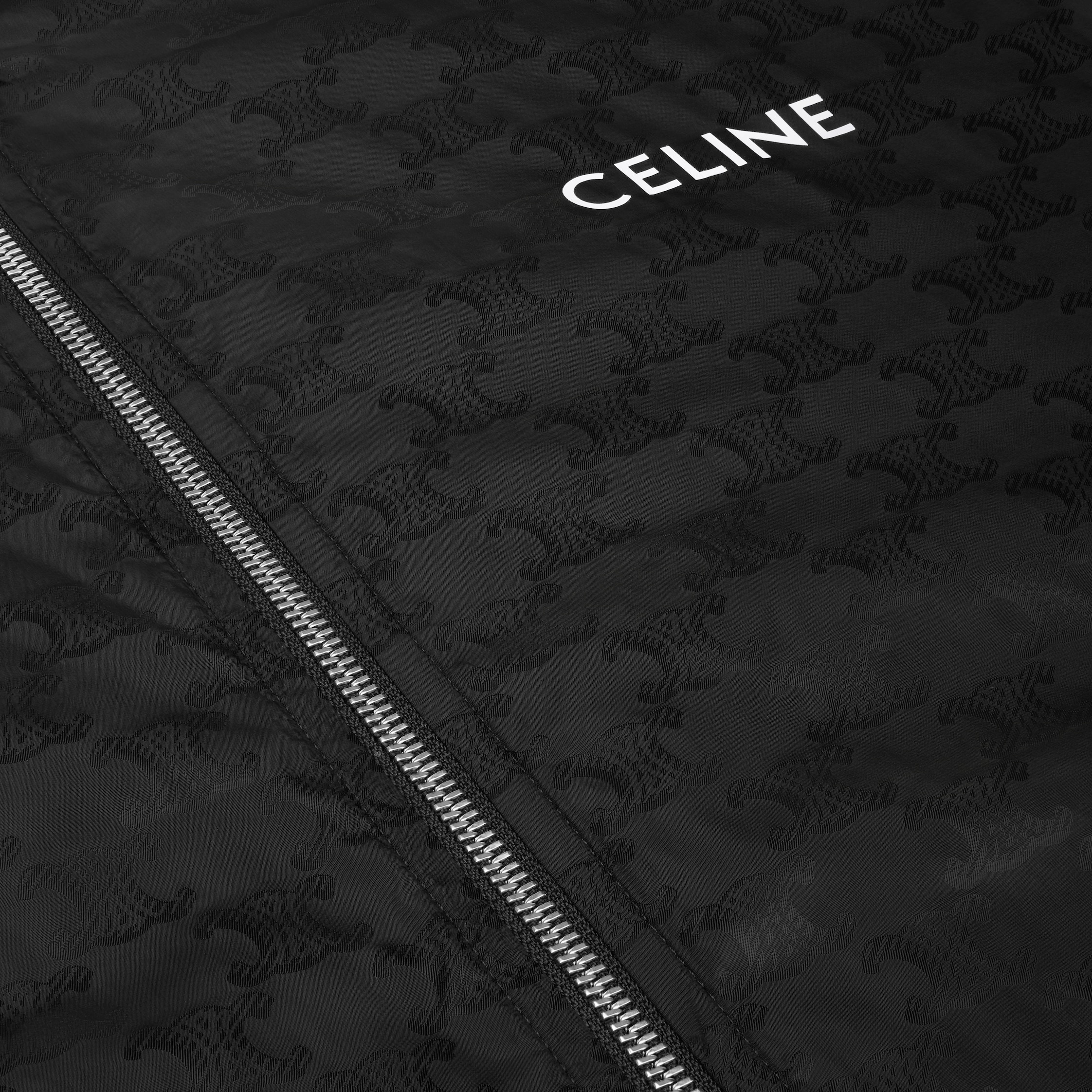 celine blouson jacket in monogram nylon - 4