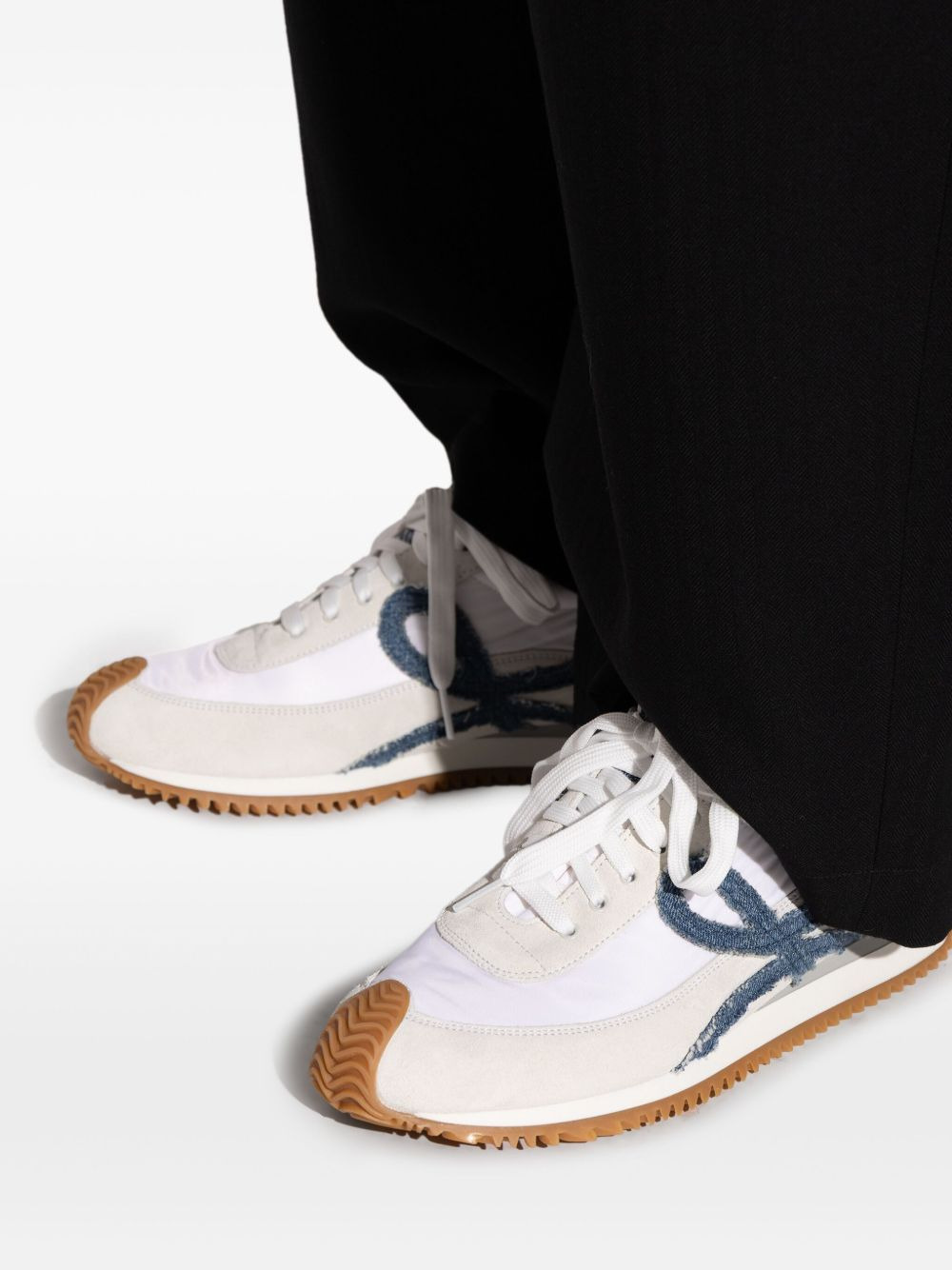 LOEWE L815282XAT 0 WHITE LIGHT DENIM - 5