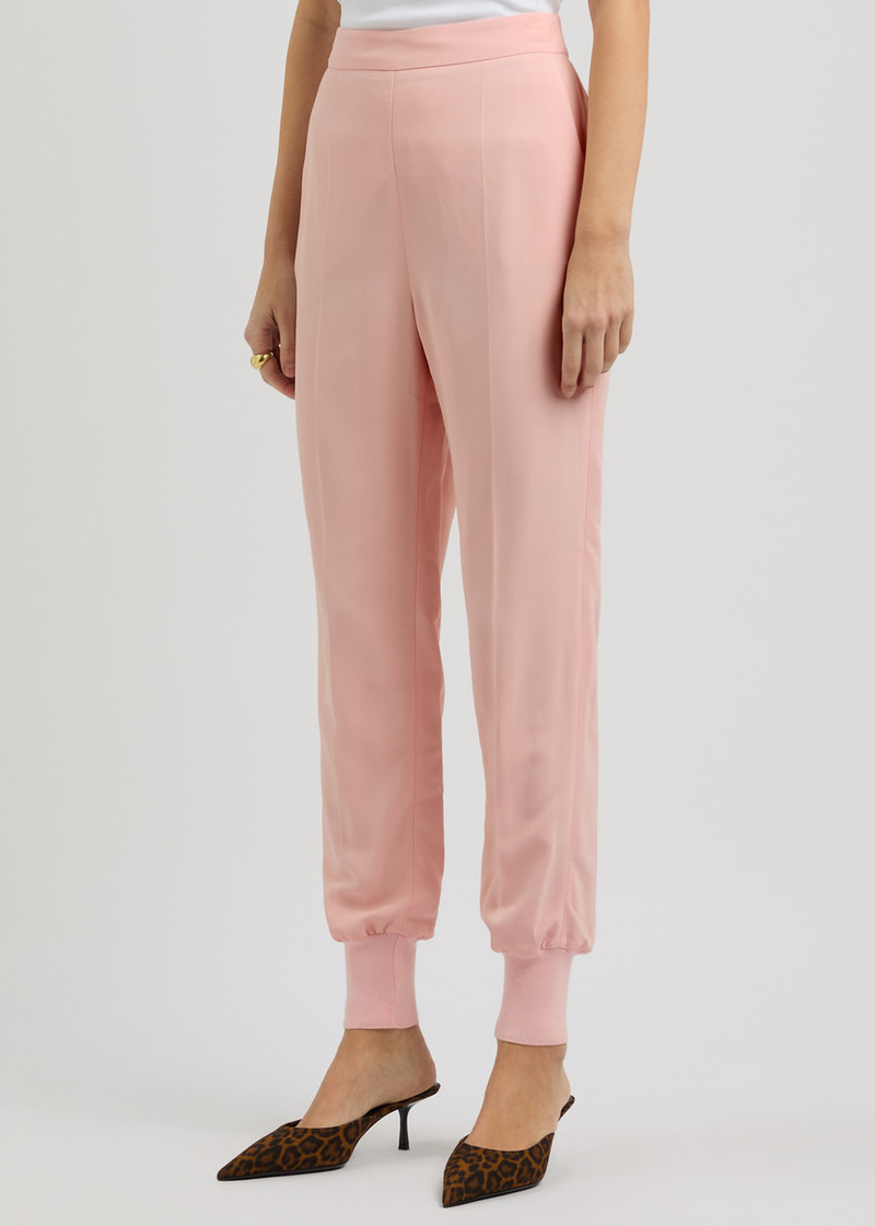 Stella McCartney Stella Mccartney Iconic Woven Joggers outlook