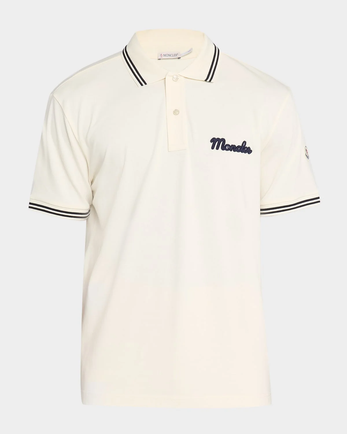 Men's Logo Script Short Sleeve Polo - 1