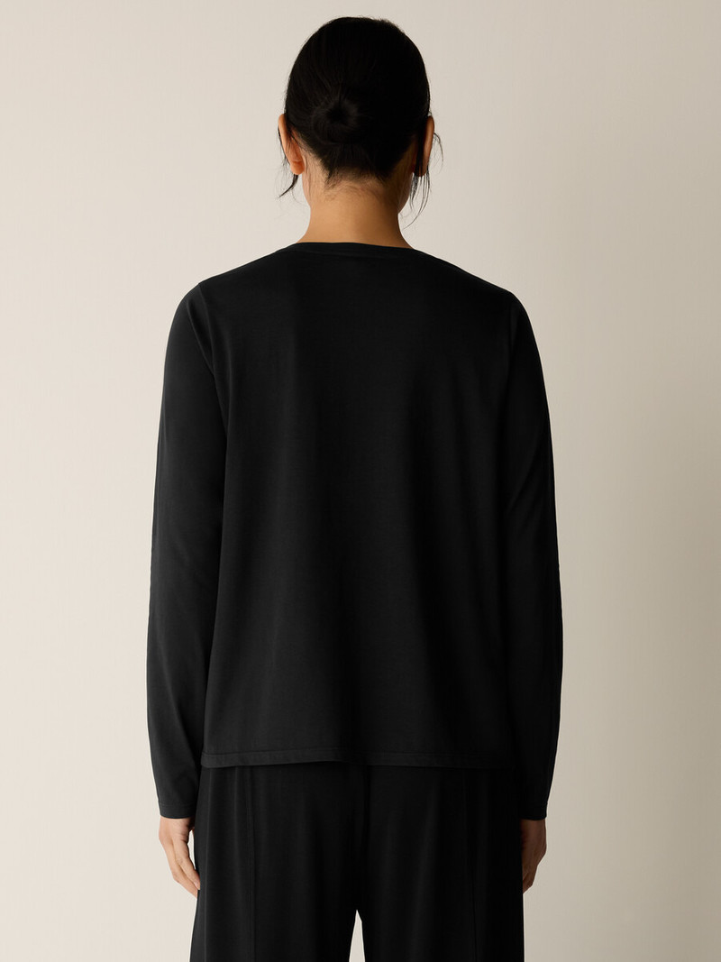 Organic Pima Cotton Jersey Long-Sleeve Tee 3