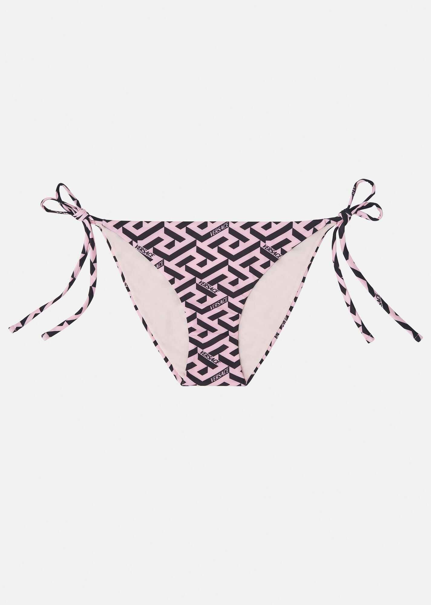 Greca Signature Print Bikini Bottom - 1