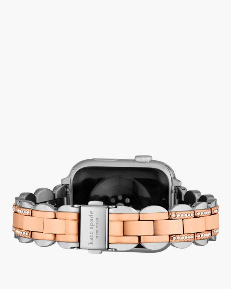 Two-tone Stainless Steel 38-45mm Band For Apple Watch® 5