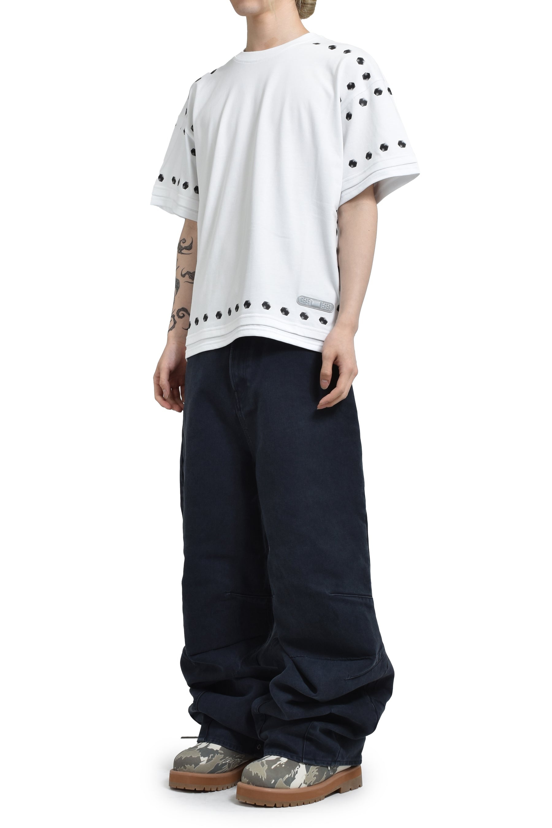 BULLONS TEE (DOM46 BIS) / WHT - 4