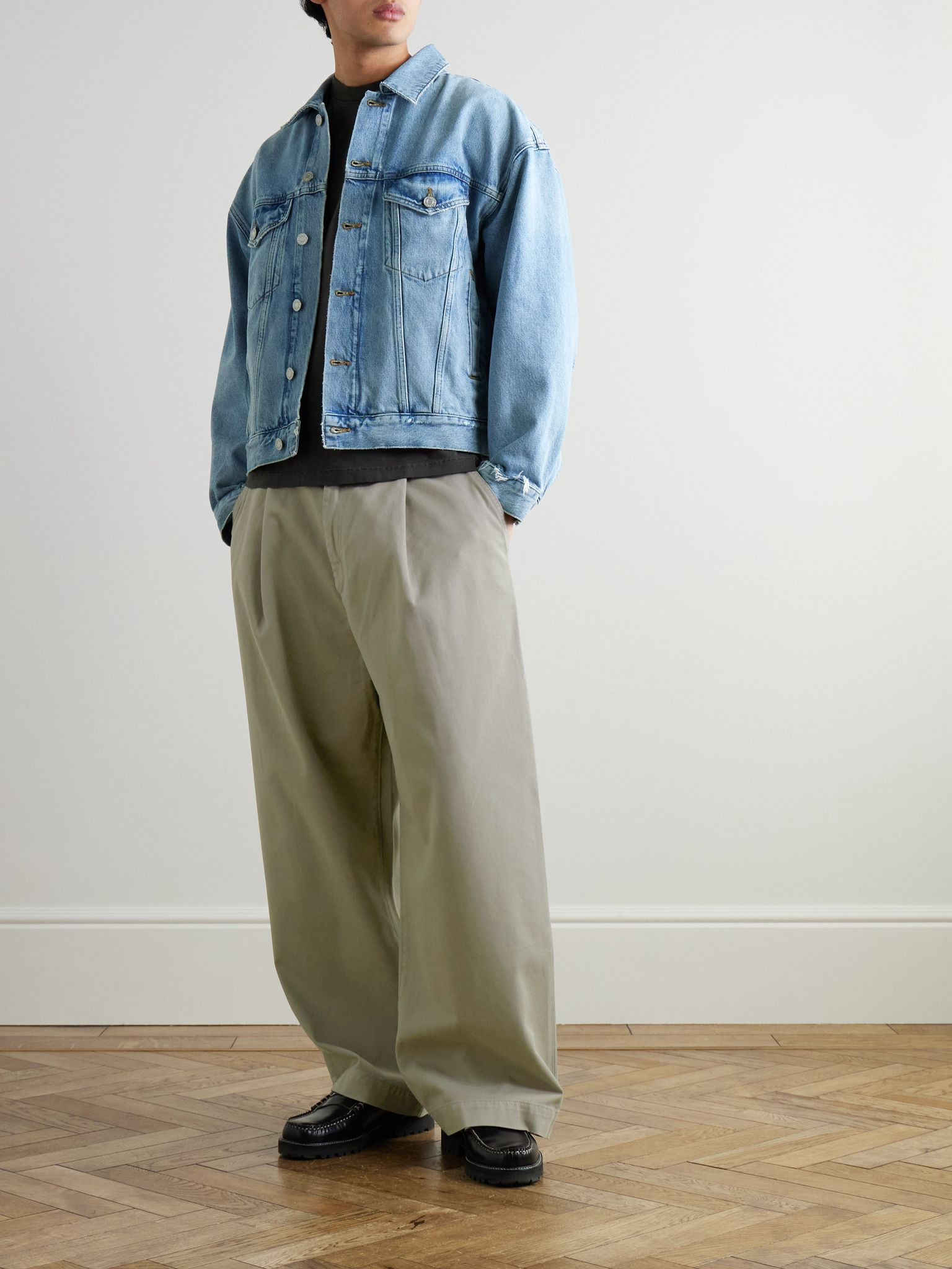 Stefano Denim Trucker Jacket Blue - 2
