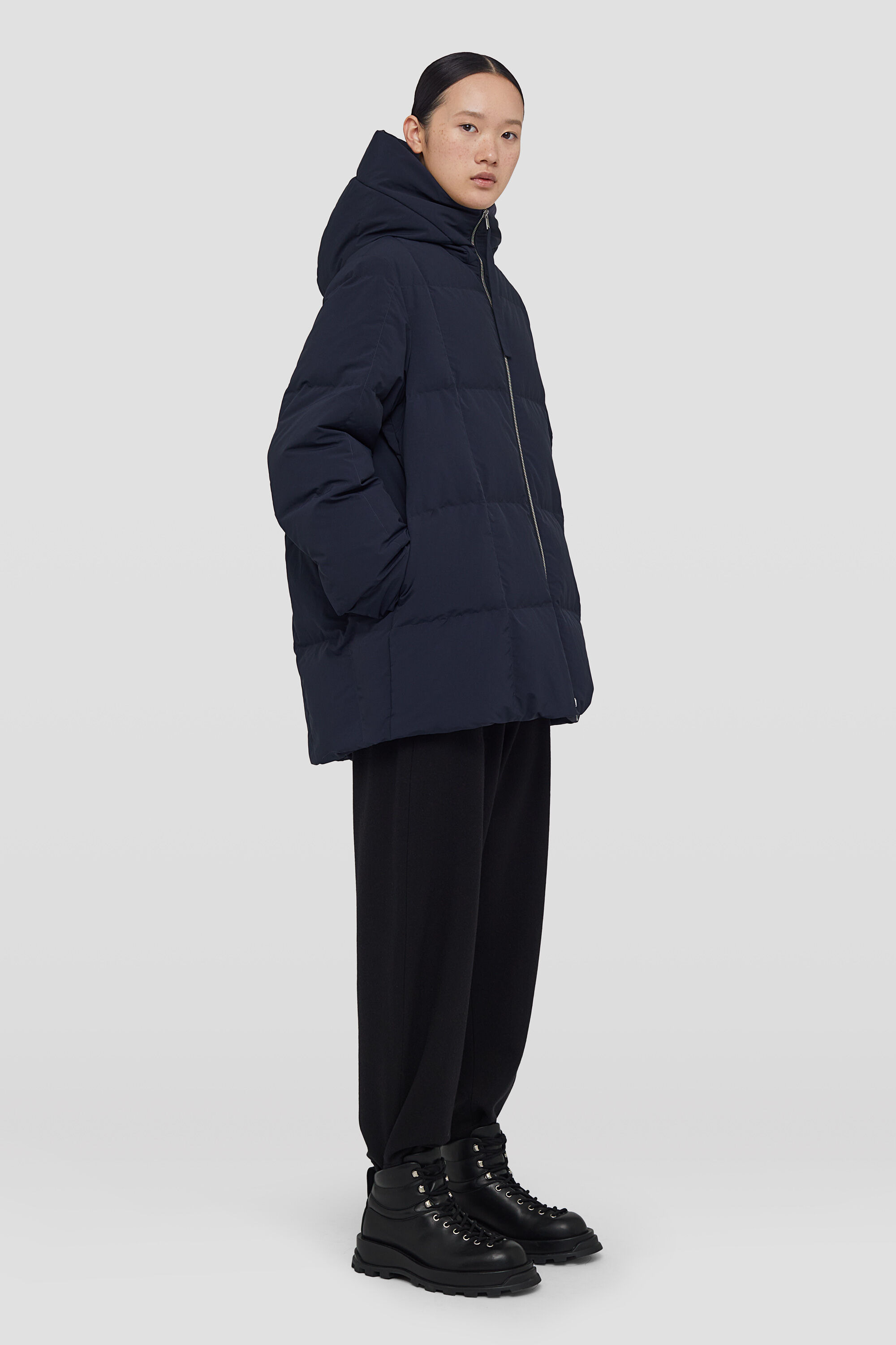 Quilted Down Jacket - 7