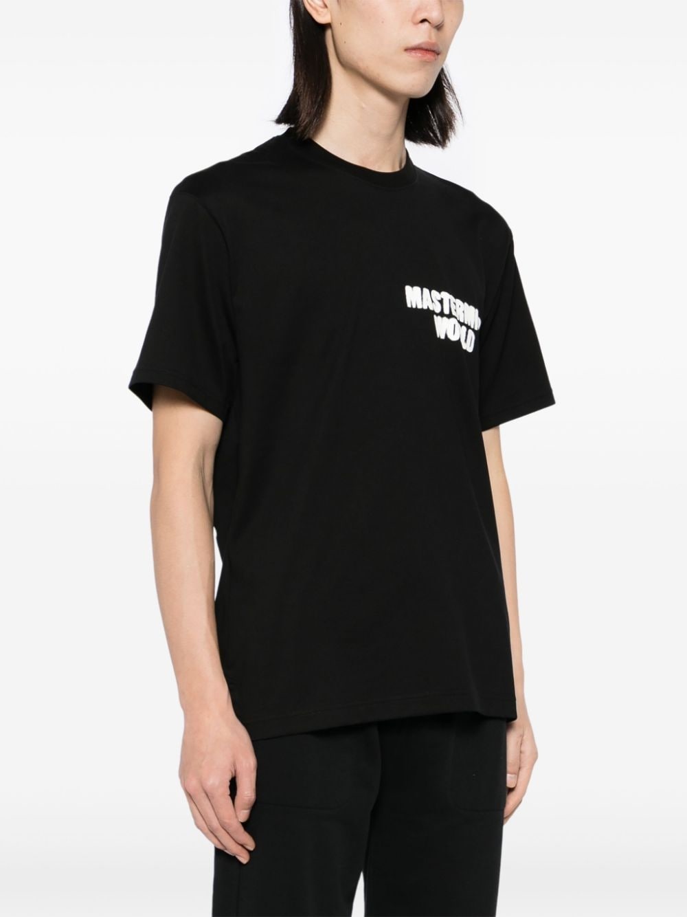 logo print short sleeves T-shirt - 4