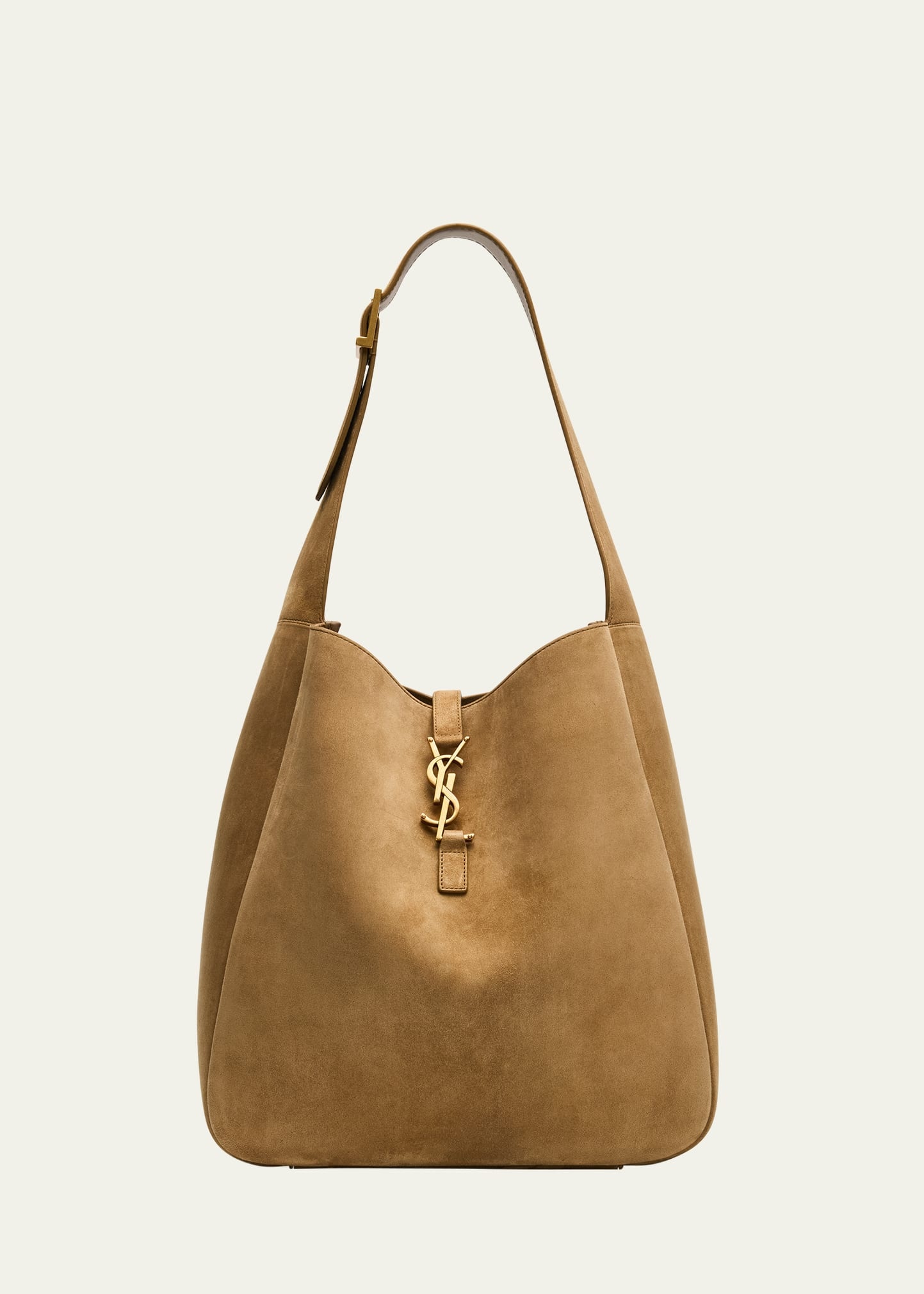 Le 5 A 7 Large YSL Hobo Bag in Suede - 1