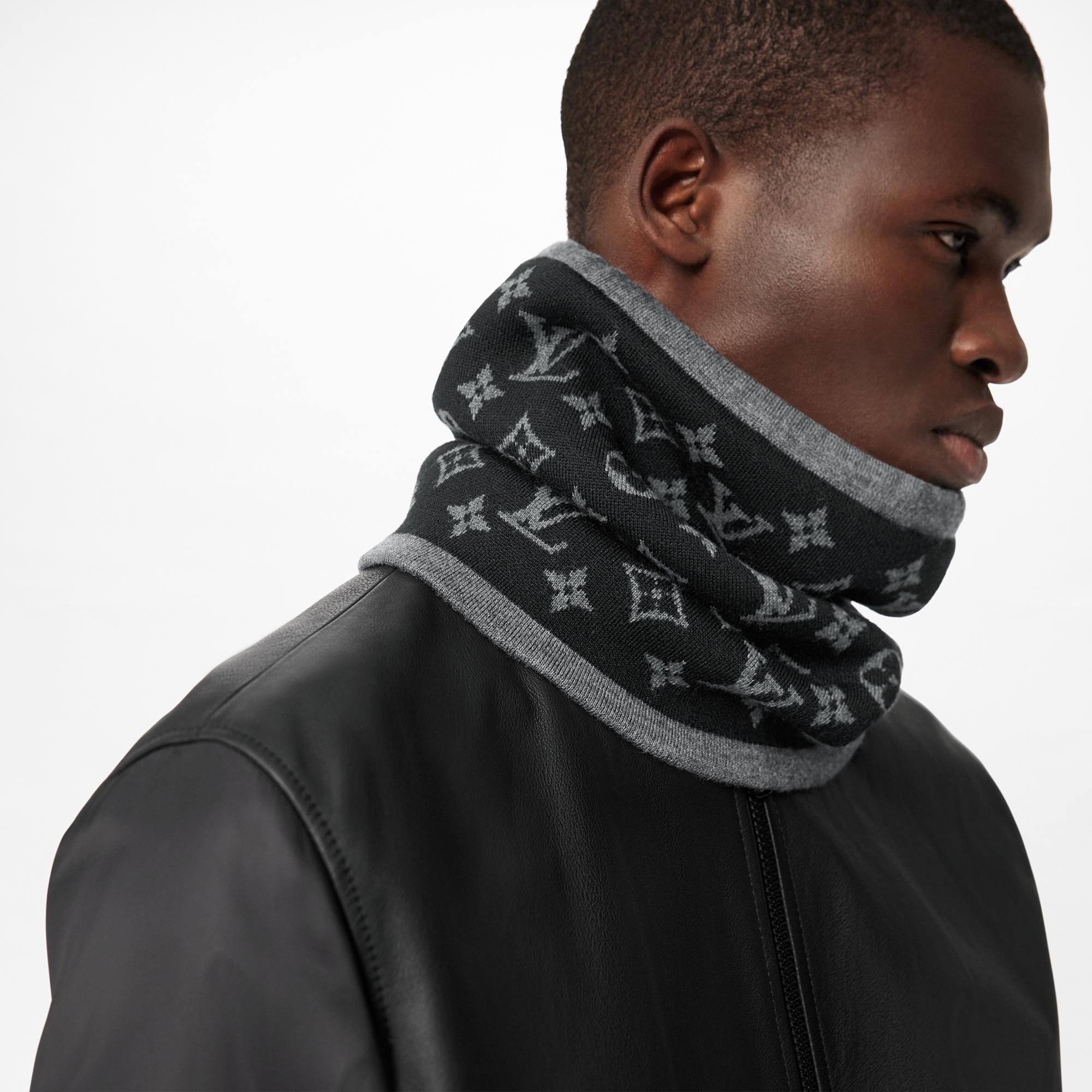 Monogram Line Neck Warmer - 2