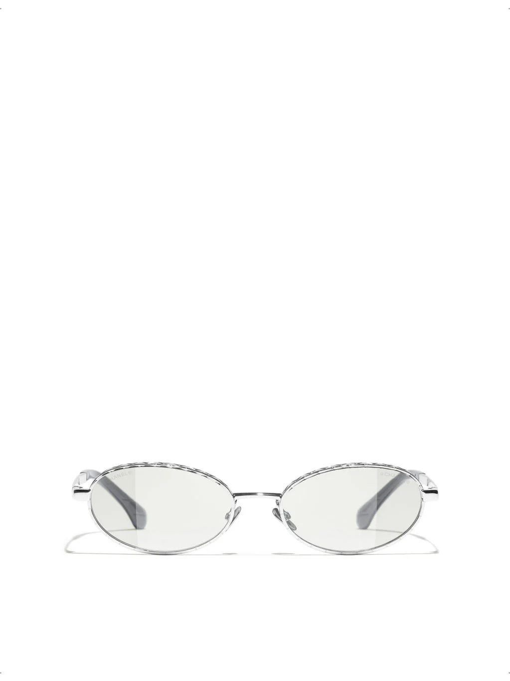CH2227S Oval-Frame Metal Sunglasses - 1