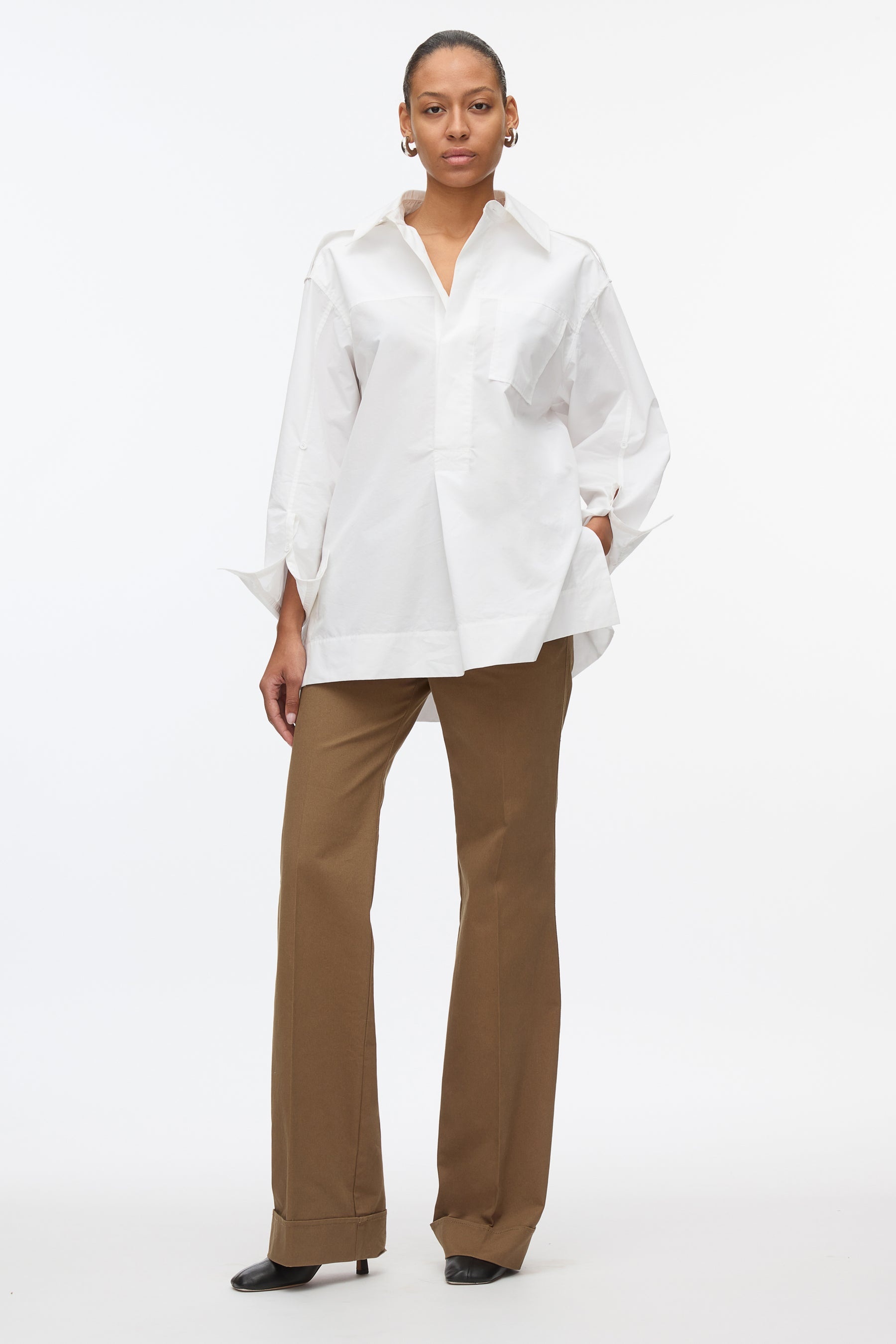 Oversize Popover Shirt - 1