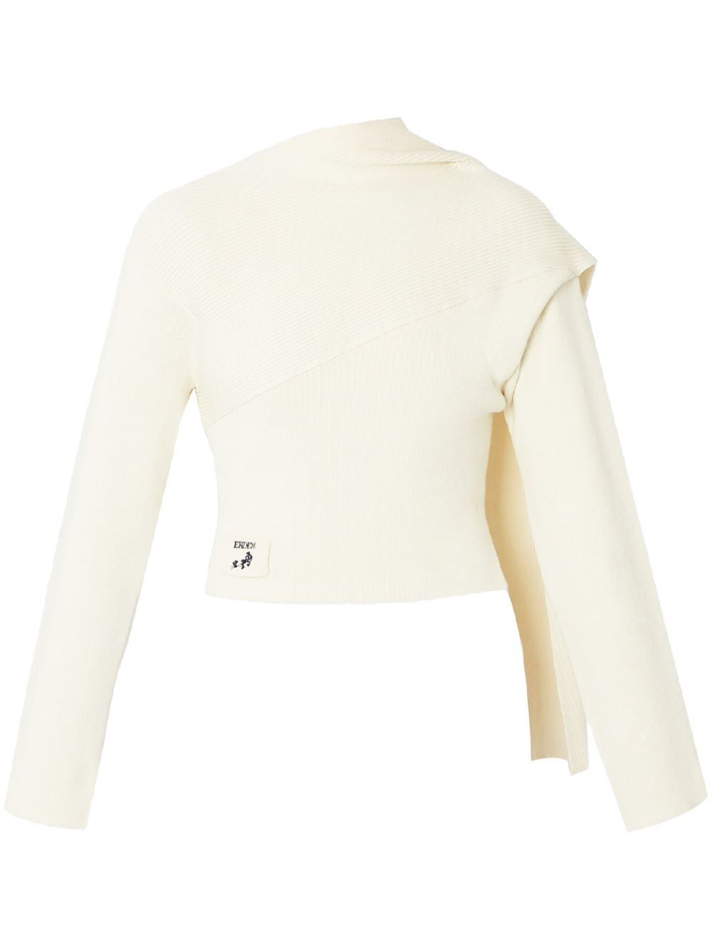 draped sweater - 1