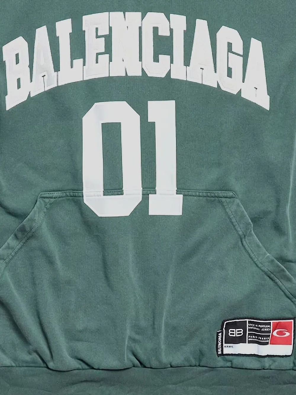 BALENCIAGA - Men Large Fit Hoodie - 2