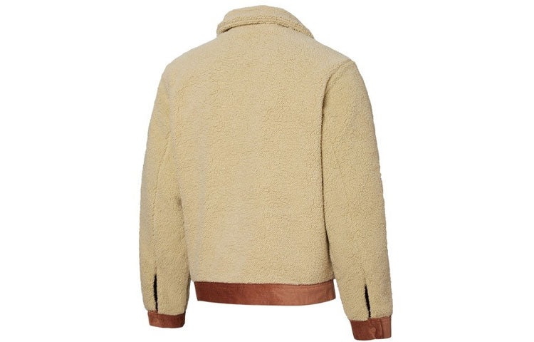 PUMA Cord Embroidered Logo reversible corduroy Jacket Brown 534751-17 - 4