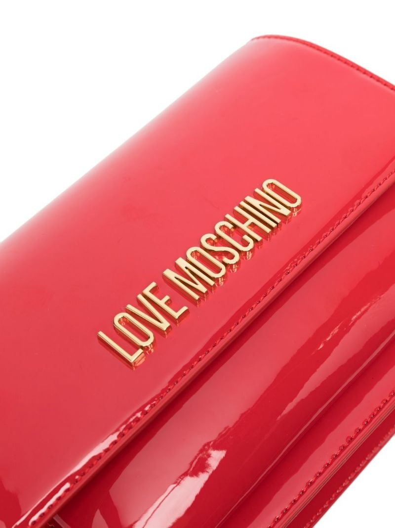logo-lettering crossbody bag 4