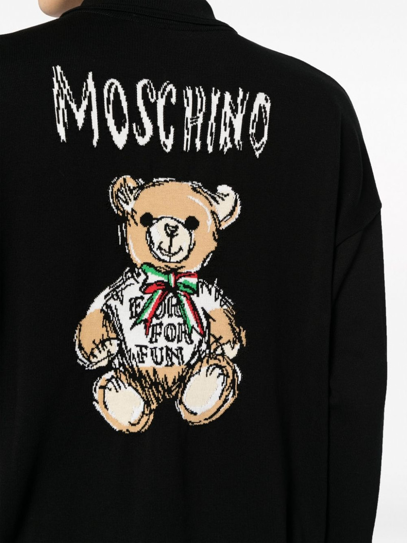 Archive Teddy fine-knit cardigan 5